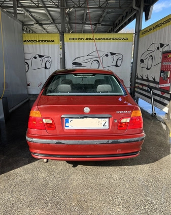 BMW Seria 3 cena 4000 przebieg: 288000, rok produkcji 1999 z Dobczyce małe 56